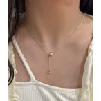 ネックレス 「apres jour clair×ARIAZ」Y字ロングネックレス レディース