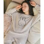 パジャマ ルームウェア 「ミッフィー/miffy」もこもこルームウェア長袖トップス レディース