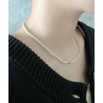 ショッピングパール ネックレス レディース pearl chain necklace / パール チェーン ネックレス