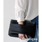クラッチバッグ パーティーバッグ 2wayプリーツバッグ レディース
