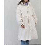 マウンテンパーカー ウインドブレーカー Per sist ence/パーシエンス　ボリュームスリーブナイロンロングコート レディース メンズ