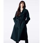トレンチコート コート 「マガジン掲載」ウールリバー ロングトレンチコート（番号CJ32） レディース