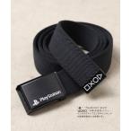 ショッピングPlayStation ベルト 「77」「PlayStation」ストレッチGIベルト メンズ レディース