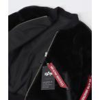 ジャケット MA-1 ALPHA INDUSTRIES（アルファインダストリーズ）フェイクファー×MA-1リバーシブルジャケット