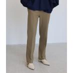スラックス パンツ TR back warm straight pants(裏起毛ストレートパンツ) レディース