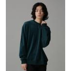 スウェット LB.04/ベロアソリッドクルーネックスウェット