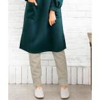パンツ ワッフル素材裏起毛レギンスパンツ レディース