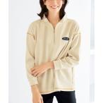 tシャツ ELLE Active ハーフジッププルオーバー レディース