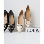 パンプス LIBERTYDOLL アーモンドトゥモチーフパンプス