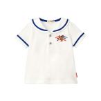 tシャツ ミキハウスベアセーラーカラー半袖Tシャツ キッズ 子供服 男の子 女の子