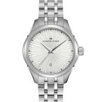 腕時計 HAMILTON 「ハミルトン」 腕時計 Jazzmaster （ジャズマスター） Lady クオーツ 30MM ホワイト×シルバー レディー