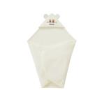 おくるみ 無撚糸パイルミキハウスベアアフガン（おくるみ）