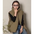 ダウンベスト ベスト ファイバーダウン オーバーベスト レディース