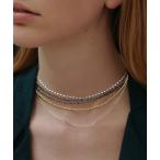 ネックレス 「les bon bon」victoria choker / white gold BOB270 レディース