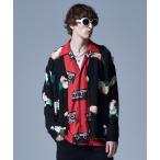 カーディガン Damaged Flower Cardigan / ダメージフラワーカーディガン メンズ