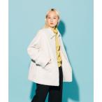 ジャケット カバーオール ＜CITEN＞ツイード カバーオール ホワイト