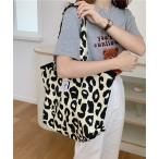 トートバッグ レオパード柄トートバック レディース メンズ