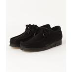 ブーツ メンズ CLARKS クラークス Wallabee ワラビー 261555197 Black Suede