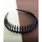 カチューシャ 「float」マットカラー ギザギザ コームカチューシャ「12色展開」