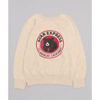 スウェット レディース MIXTA/ミクスタ　'BEAR EXPRESS' CREW NECK SWEAT RAGRAN　クルーネックスウェット