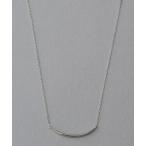 ネックレス PT900/850 レイヤー カーヴィーライン ネックレス レディース