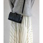 ショッピングアンティーク ショルダーバッグ バッグ 「Ungrid/アングリッド」アンティークPUレザー 両アオリポケット　スマホ＆パスポート入れ　ミニ　ショルダーバッグ レデ