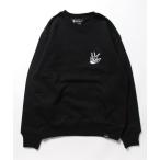 トレーナー スウェット 「BIRTHREAD」タトゥー刺繍12.7ozクルーネックスウェット/メンズ メンズ レディース