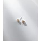 ピアス 一粒淡水パールピアス レディース