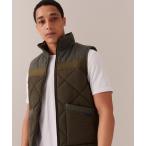 ショッピングラベンハム ベスト ジレ BIG QUILT STASH HOOD UTILITY GILET MENS / ビッグキルト スタッシュフード ユーティリティジレ