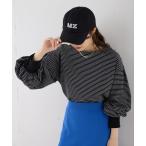 tシャツ Tシャツ 「ZOZOTOWN限定・Du noir」スナップ釦カフス袖カットソー レディース