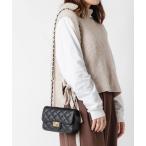 ショルダーバッグ バッグ AULENTTI CECILE QUILT LEATHER SHOULDER BAG　オウレンティ キルティングレザー チェ