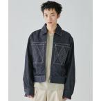 ブルゾン アウター 「COGNOMEN」EMBROIDERED DENIM JA