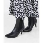 ブーツ Liberty doll / スクエアトゥサイドゴア　エレガンスピンヒール　ミドルブーツ (9103) レディース