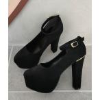 パンプス ゴールドアクセントパンプス
