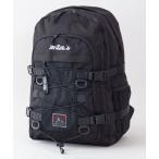 デイバック リュック 「BEN DAVIS/ベンデイビス」ストリートデイパック　バックパック　ワンポイントブランドロゴ刺繍　多収納　12個ポケット　撥