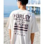 ラッシュガード Hurley/ハーレー ラッシュガード ラッシュTシャツ/ルーズシルエット バックプリント/UVカット 吸汗速乾 MSS2310028