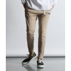 〔BLACK LABEL〕T-400 SMOOTH EASY PANTS:セットアップ スキニーイージーパンツ