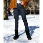 ジーンズ デニム デニムパンツ まるで穿く毛布!「 裏起毛 」 防風裏ファーデニムパンツ レディース メンズ