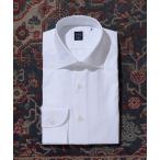 シャツ BEAMS F / ツイル ワイドカラーシャツ メンズ