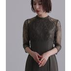 ドレス マーメイド パーティードレス お呼ばれミモレ丈&七分袖結婚式フォーマルオケージョンドレス 二次会 成人式 同窓会 謝恩会 20代 30代