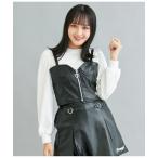 tシャツ フェイクレザービスチェ×