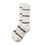 靴下 調温スムーズィーボーダーソックス