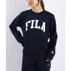 トレーナー スウェット FILAクルーネックトレーナー レディース