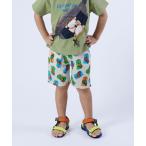 パンツ 恐竜ブロードパンツ(4.5分丈) キッズ 子供服 男の子