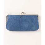 財布 「NAUGHTIAM/ノーティアム」 藍染がま口ロング メンズ レディース