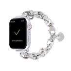 腕時計 「SETUP7」アップルウォッチバンド ハートモチーフチェーンブレスレット KNF レディース メンズ