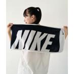 タオル レディース NIKE(ナイキ)/ナイキ ビッグロゴ 刺繍 ジャガード スポーツ タオル ミディアム II