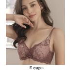 ブラジャー 「綺麗な谷間が作れる。苦しくない脇高補正下着!」Leene コデマリレースカシュクールブラジャー「グラマーサイズ」「ブラ単品」