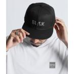 帽子 キャップ 〔BLACK LABEL〕FLAT VISOR CAP：フラットバイザー キャップ