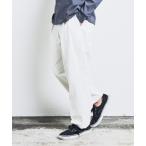 メンズ パンツ チノパン CTN TWILL 2TUCK WIDE TAPERED PANTS:コットンツイル 2タック ワイド テーパード パンツ